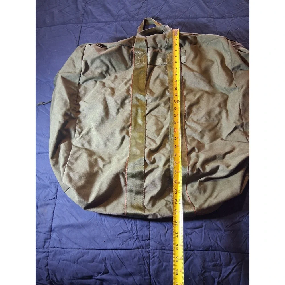 Vintage US Military Flyers‎ Helmet Bag Olive Drab Green Nylon Gear Tote Bag Mens